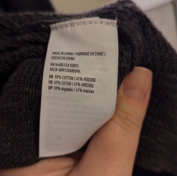 American Eagle Charcoal Gray Sweater size XXL - Picture 6 of 7